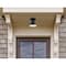Westinghouse Fixture Ceiling Outdr SemiFlush-Mount 60W Orson 9In Txt, Black Frost Prsm Glass 6113200 - alternate 6